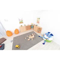 Möbelsatz Schrank M inkl. 8 Schubladen und 12 hohe Behälter – Flexi 31 - SET5111 h 17