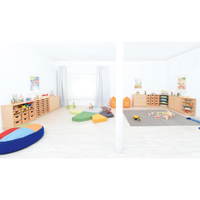 Möbelsatz Schrank M inkl. 8 Schubladen und 12 hohe Behälter – Flexi 31 - SET5111 j 17