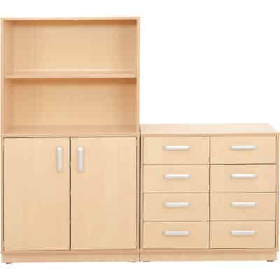 Möbelsatz Schrank M + Aufsatzregal - Flexi 36