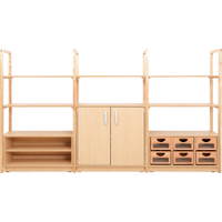 Möbelsatz Schrank M+S inkl. Holzbehälter – Flexi 41 - SET5121 a 17