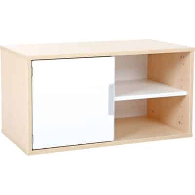 Hängeregal mit 1 Tür - Breite: 79 cm - (Quadro 37-180°)