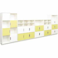 Möbelsatz Schrank L+XL - weiß/limone - Quadro 84-180° – Bild 2