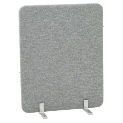 Akustik-Trennwand - Höhe: 100 cm - grau