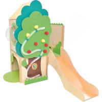 Kindergarten-Baumhaus mit Rutsche - baumhaus mit rutsche 099699 w 2