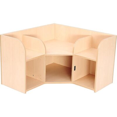 Eckgarderobenregal Flexi 3