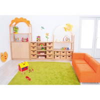 Kindergarten-Ecksofa Flexi - flexi ecksofa 35 orange 046029 w 5