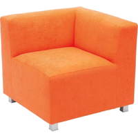 Kindergarten-Ecksofa Flexi - flexi ecksofa 35 orange 046029 w