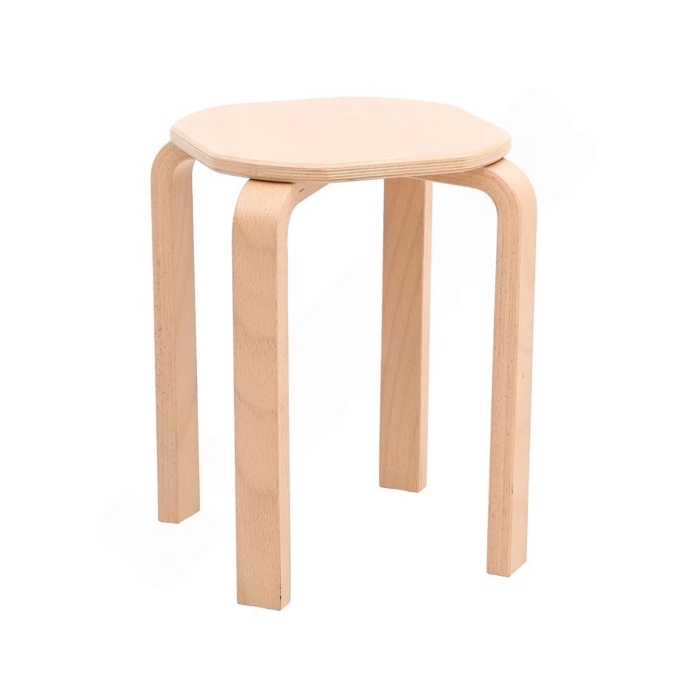 Kindergarten-Holzhocker