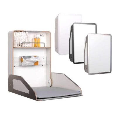 timkid Wandwickeltisch QUATTRO | White