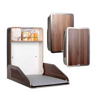 timkid Wandwickeltisch QUATTRO | Walnuss