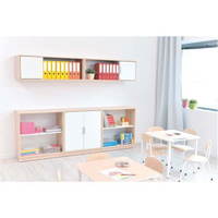 Möbelsatz Schrank M + Hängeregal - weiß - Quadro 15-180° – Bild 2