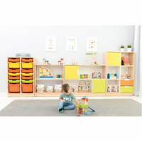 Möbelsatz Schrank M+L orange/gelb/limone - Quadro 86-180° – Bild 2