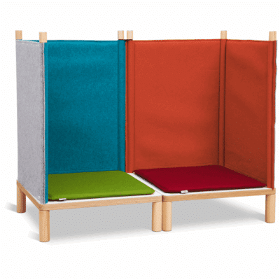 SILA Couch klein - modulare Akustik-Möbel