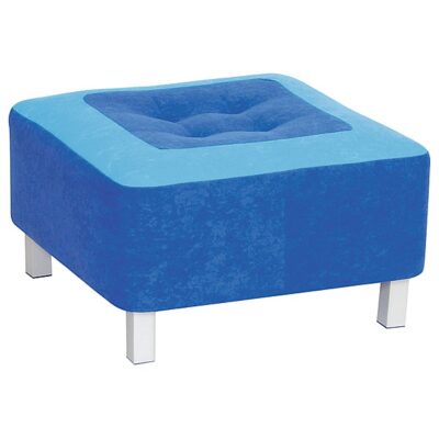 Kindergarten-Sitz Premium - quadratisch - blau