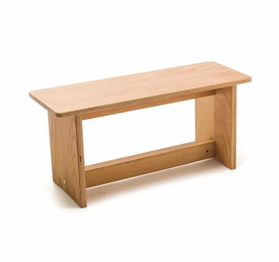 Sitzbank aus Buche, klein 80 cm