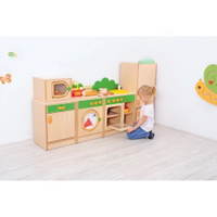 Spielecke Hannah, Küchenschrank mit Mikrowelle - spielecke hannah kuchenschrank mit mikrowelle 099166 w 13
