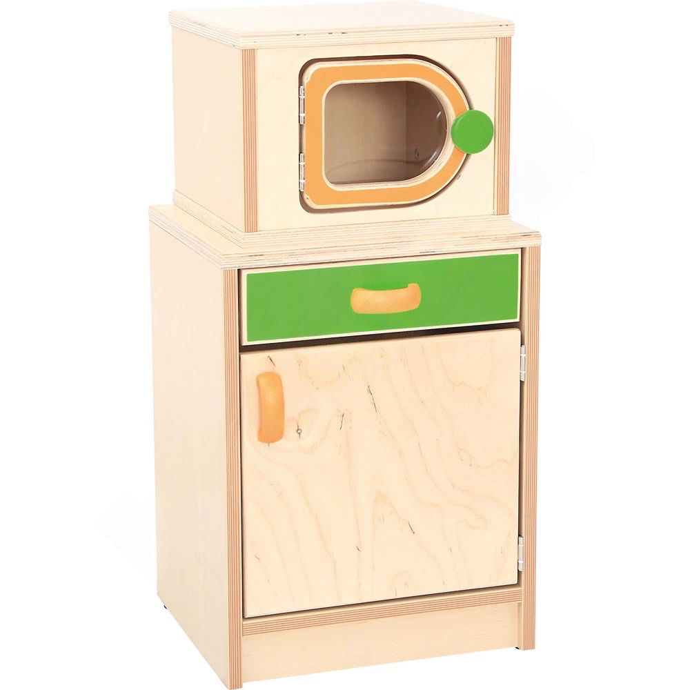 Spielecke Hannah, Küchenschrank mit Mikrowelle