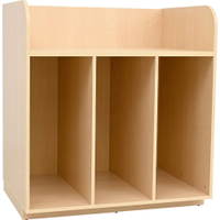 Wickelkommode für Kunststoffbehälter, mit Aufkantung, Birke - wickelkommode 100990 w 4