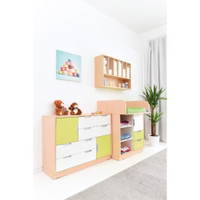 Wickelkommode Quadro, Fronten limone-weiß – Bild 7