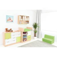 Wickelkommode Quadro, Fronten limone-weiß – Bild 6