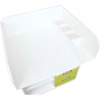 Wickelkommode Quadro, Fronten limone-weiß – Bild 5
