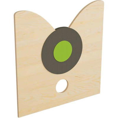 Holztrennwand Flora 1 – Kreis