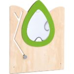 Holztrennwand Flora 3 – Spiegel + Schiebespiel - 099391 a 20