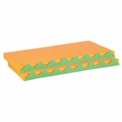 Matten 2er Set für Spielwand - orange