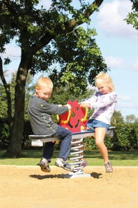 Federwippe Sonne für 2 Kinder - LEDON Originals – Bild 8