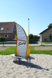 Stehwippe Windsurfer in gelb - LEDON Originals – Bild 5