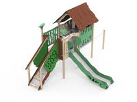 Spielanlage Rios - inkl. Spielhaus, Rutsche & Treppe - LEDON Explore - EX112 – Bild 2