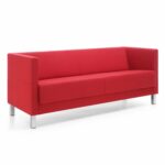 Sofa Victoria 2,5-Sitzer – Chrom-Gestell - 25sitzer