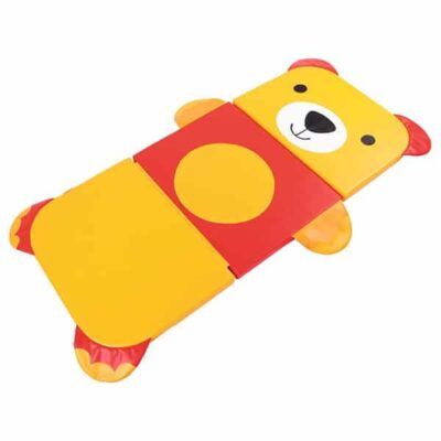 3-teilige Matte mit Bären-Motiv