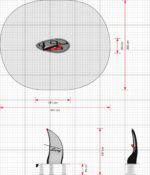 Federwippe Windsurfer Piraten – LEDON Pirates - 300080 elevation