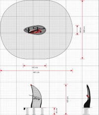 Federwippe Windsurfer Piraten - LEDON Pirates – Bild 2