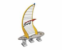 Stehwippe Windsurfer in gelb - LEDON Originals