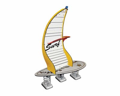 Stehwippe Windsurfer in gelb – LEDON Originals