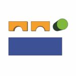Baumodul 4-teilig MAXI (Zylinder-Brücke) - 34 1003 12 2