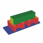 Baumodul 4-teilig MAXI (Doppelbrücke) - 36 350 12 1