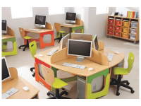 Schalenstuhl mit Rollen für Kinder – Bild 4