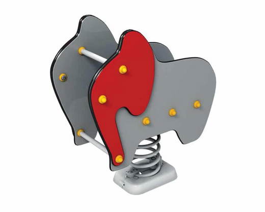 416-3d (1) Federwippe Elefant – LEDON Originals - 416 3d (1)