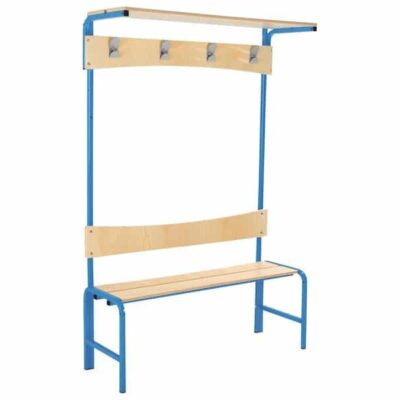 Verstärkte Metallgarderobe mit Holz - Tip-Top