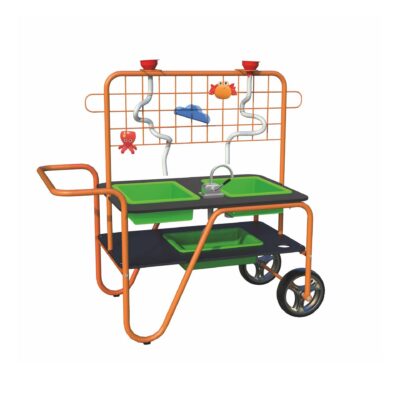 Mobiler Wasserspiel & Sandspieltisch – Matsch Spaß
