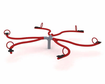 Wippe Spider für 6 Kinder – LEDON Originals