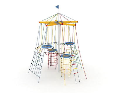 Vogelnestbaum Kletternetz – LEDON Originals