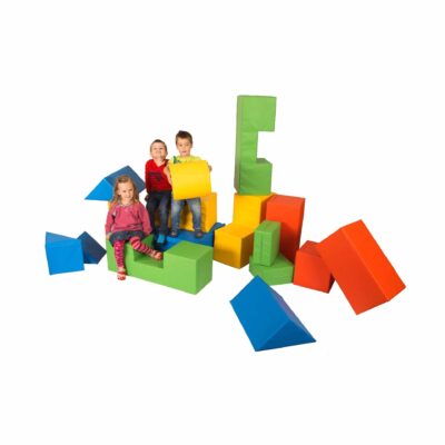 19-teiliger Bausteinsatz MAXI