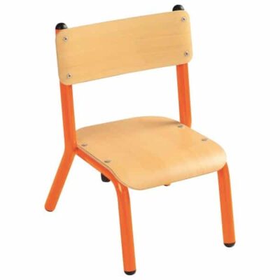 Kindergarten-Stuhl aus Metall