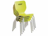 Schalenstuhl mit 4 Beinen – Bild 4