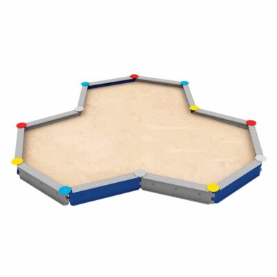 LEDON Stern-Sandkasten mit 12 Seiten - verschiedene Ausführungen