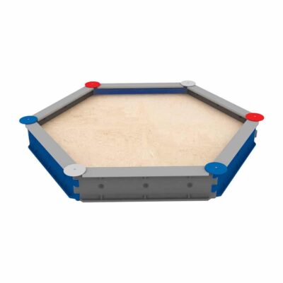 LEDON Sandkasten sechseckig mit 6 Seiten - verschiedene Ausführungen